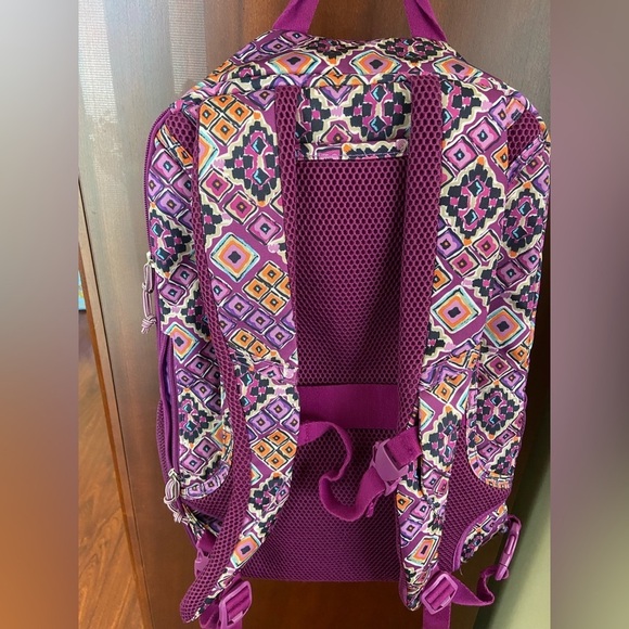 Vera Bradley Lighten Up Journey Backpack Dream Diamonds Backpack main image 5